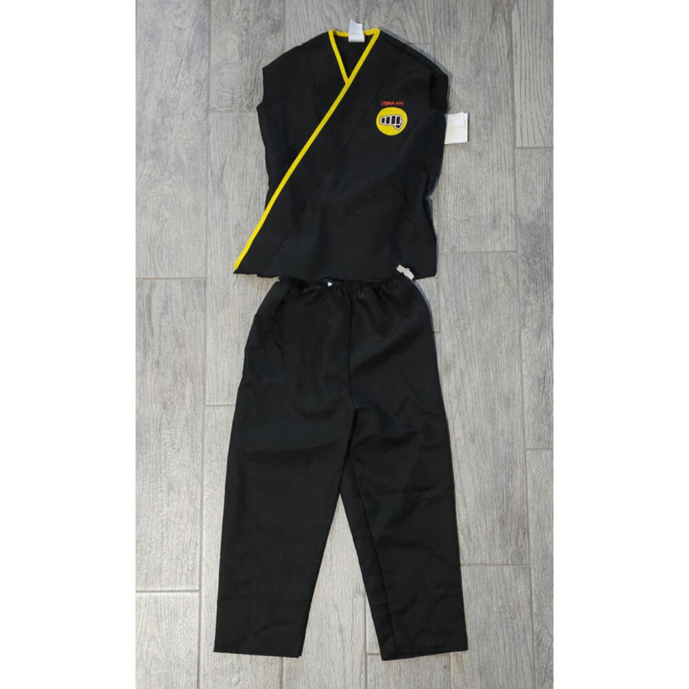 Kids The Karate Kid Movie Cobra Kai Halloween Party Costume Cosplay Small (4-6)